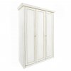 Шкаф 3-х дверный без зеркал Палермо Айвори; 1590*654*2254, МДФ, шпон дуба, Патина, классика