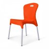 Стул Emy Orange; 52*56*85h,  Пластиковый стул на металлокаркасе
