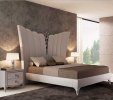 Кровать с высоким фигурным изголовьем Saint Tropez