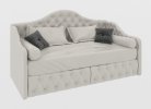 Кровать односпальная мягкая со стяжкой Milana ML-1900