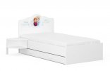 Кровать 90x200 Frozen; МДФ с рисунком Холодное сердце, ЛДСП
