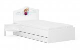 Кровать 90x190 Frozen; МДФ с рисунком Холодное сердце, ЛДСП