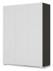 Шкаф трехдверный 150 Uni Dark; МДФ, BLUM
