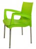 Кресло Рикко; полипропилен (PP) / металл.хром или алюминиевые