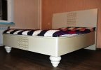 Оригинальная кровать; Эмаль + патина