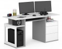 Компьютерный стол Game Box Uni Grey; 1540 x 780, МДФ