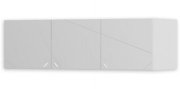 Антресоль шкафа 150 X White; МДФ с гравировкой
