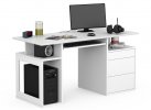 Письменный стол Game Box Uni White; МДФ, BLUM 