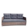 Плетеный трехместный диван AFM-308B-1 Beige