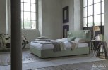Кровать HENNER D Light; мягкая спинка, с подъемным механизмом