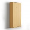 Вертикальная шкаф-кровать 90*190; Общие размеры ш105*в210*г35см, ЛДСП Egger, металлокаркас