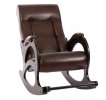 Кресло-качалка Модель 44 б/л; Ш*Г*В 600*1000*920 Фанера, ткань, Экокожа