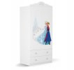 Шкаф 90 Frozen; двухстворчатый, МДФ с рисунком Холодное сердце, BLUM